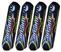 OSŁONY AMORTYZATORÓW CAN-AM OUTLANDER CZARNO ŻÓŁTE AMORTYZATORY FOX