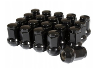 NAKRĘTKA STOŻKOWA CZARNA DO ALUFELG M10X1,25 NA KLUCZ 14MM L-28MM 13271-BK