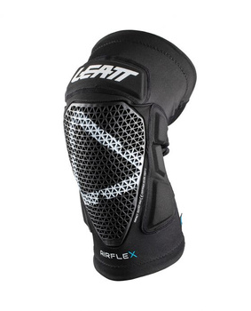 LEATT (2022/2023) NAKOLANNIKI OCHRANIACZE KOLAN AIRFLEX PRO KNEE GUARD BLACK KOLOR CZARNY ROZMIAR XL