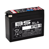 BS AKUMULATOR BT4B-5 (FA) (YT4B-5) 12V 2,3AH 113X38X85 BEZOBSŁUGOWY - ZALANY (40A) (15)