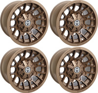 KOMPLET FELG MOOSE 4/110 14X7 5+2 YAMAHA KAWASAKI HONDA SUZUKI