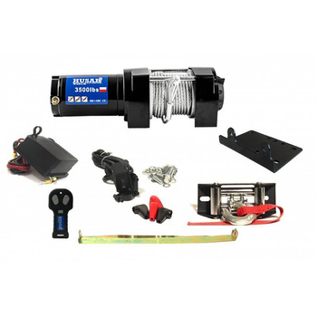 WYCIĄGARKA HUSAR 3500LBS BST LINA STALOWA (1588KG)