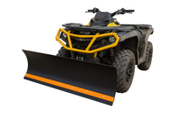 PŁUG UNIWERSALNY DO QUADA ATV POMARAŃCZOWY QJMOTOR CAN-AM