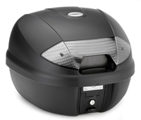 KAPPA KUFER CENTRALNY 30L MONOLOCK Z BIAŁYMI ODBLASKAMI ( ZAWIERA PŁYTĘ )