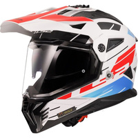 KASK LS2 AK4670221027 XXL MX702 PIONEER II BLUE RED