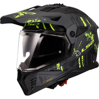 KASK CROSS ENDURO LS2 AK4670223544 L BLACK YELLOW