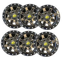 KOMPLET FELG ICE TEC 4/136 14X7 6+1 BEADLOCK CAN-AM MAVERICK X3 2014-2024 NIE "R'KA" 