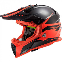 KASK LS2 AK4043732328 MX437 ROAR CZARNO-CZERWONY ROZMIAR 3XL