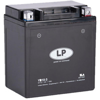 LANDPORT AKUMULATOR YB10-3 (YB10L-A2/B/B2) 12V 10AH (134X89X145MM) (160A) SLA BEZOBSŁUGOWY - ZALANY 