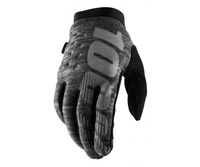 RĘKAWICZKI 100 PROCENT ORYGINAŁ BRISKER SZARE ROZMIAR M