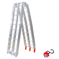 BIKETEC UNIWERSALNA RAMPA NAJAZDOWA ALUMINIUM TYP 2 KOLOR SREBRNY