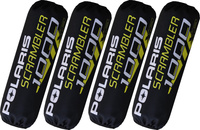 OSŁONY AMORTYZATORÓW POLARIS SCRAMBLER 1000 CZARNO ŻÓŁTE NOWY MODEL