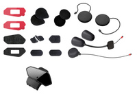 SENA ZESTAW MONTAŻOWY DO INTERKOMU 50R HARMAN KARDON, MOCOWANIE, SŁUCHAWKI, MIKROFONY, NAKLEJKI I OSŁONKI