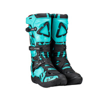 LEATT (2023) PROMOCJA BUTY CROSS 3.5 BOOTS FUEL KOLOR NIEBIESKI/CZARNY ROZMIAR 42 / 26.5 cm