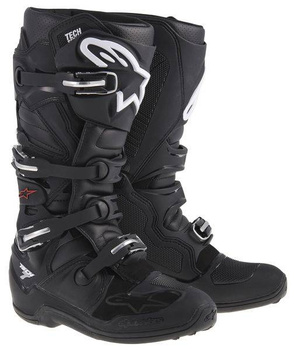 BUTY OBUWIE NA QUADA MOTOCYKL ALPINESTARS TECH 7 CZARNE ROZMIAR 45,5