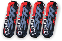 OSŁONY AMORTYZATORÓW QJMOTOR SFA CZERWONE