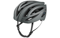 SENA 2022/01 KASK ROWEROWY R2 ROAD Z WBUDOWANYM INTERKOMEM BLUETOOTH 4.1 DO 900M ORAZ TYLNĄ LAMPKĄ LED ROZMIAR S ( 50-55 CM ) KOLOR SZARY (EL)