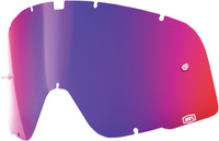 POJEDYNCZA SOCZEWKA DO GOGLE BARSTOW KLASYCZNE LUSTRO NIEBIESKIE CZERWONE