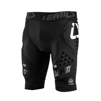LEATT (2023/2024) SPODENKI Z OCHRANIACZAMI IMPACT SHORTS 3DF 4.0 BLACK KOLOR CZARNY ROZMIAR L