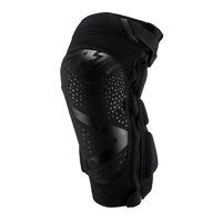 LEATT (2023/2024) NAKOLANNIKI OCHRANIACZE KOLAN 3DF 5.0 ZIP KNEE GUARD BLACK KOLOR CZARNY ROZMIAR XXL