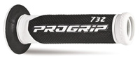 PROGRIP MANETKI PG732 ROAD (22+25MM, DŁ.125MM) KOLOR BIAŁY/CZARNY (DWUSKŁADNIKOWE) (732-137)