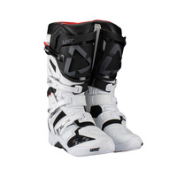 LEATT (PROMOCJA 2023/2024) BUTY CROSS 5.5 FLEXLOCK BOOTS WHITE KOLOR BIAŁY/CZARNY ROZMIAR 44.5 / 29 cm