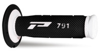 PROGRIP MANETKI PG791 OFF ROAD (22+25MM, DŁ.115MM) KOLOR BIAŁY/CZARNY (DWUSKŁADNIKOWE) (791-137) - PROMOCJA - STD CENA 66,80