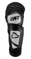 LEATT (2023/2024) NAKOLANNIKI OCHRANIACZE KOLAN EXT JUNIOR KNEE AND SHIN GUARD WHITE/BLACK KOLOR BIAŁY/CZARNY