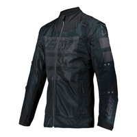 LEATT (2022 WYPRZEDAŻ) KURTKA MOTO 4.5 X-FLOW JACKET BLACK KOLOR CZARNY ROZMIAR L