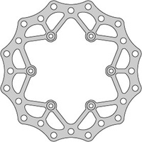 DELTA BRAKING TARCZA HAMULCOWA TYŁ YAMAHA YZ/WR 125 '98-01, YZ/WR 250 '98-'01, YZF/WRF 400/426 '99-01, WAVE ULTRA LIGHT (240X115X4MM) (6X6,5MM) (NG372X)