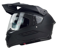 KASK CROSS ENDURO NAXA CZARNY ODPINANY DASZEK ROZMIAR XXL 