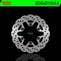 NG TARCZA HAMULCOWA TYŁ KAWASAKI KLX 250 09-17 (240X100X5,0MM) (6X10,50MM) WAVE