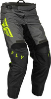 SPODNIE CROSS ENDURO FLY RACING F-16 CZARNE FLUO ROZMIAR 38