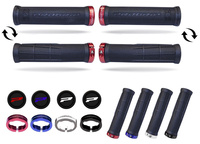 PROGRIP MANETKI PG995 ATV / JET SKI / MTB (22+22MM, DŁ. 120MM) KOLOR CZARNY Z CZARNĄ BLOKADĄ LOCK-ON (995-318) (995-102)