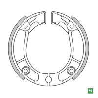NEWFREN SZCZĘKI HAMULCOWE PRZÓD/TYŁ HONDA C 90 '82-'03, CR 80R '80-'85, CRF 150F '03-'17, CT 110 '80-'09, CT 125 '76-'85, MTX 125/200 '83-'86, TL 200 '76-'79, XL 125 '78-'82, XL 185 '80-'82, XL 125R '84-, XL 250R '84-'87, XL 350R '83-'84, XR 125L