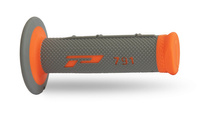 PROGRIP MANETKI PG791 OFF ROAD (22+25MM, DŁ.115MM) KOLOR SZARY/POMARAŃCZOWY (DWUSKŁADNIKOWE) (791-387) (PG791OR/GR)