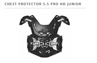 LEATT (2023/2024) OSŁONA KLATKI PIERSIOWEJ (BUZER) CHEST PROTECTOR 5.5 PRO HD JUNIOR (DZIECIĘCA) KOLOR CZARNY/BIAŁY