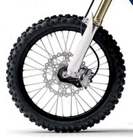 POLISPORT OSŁONA DOLNEJ CZĘŚCI AMORTYZATORA PRZÓD (Z ZESTAWEM MONTAŻOWYM) YAMAHA YZ 125/250 '08-22', YZF 250/450 '08-22' KOLOR CZARNY