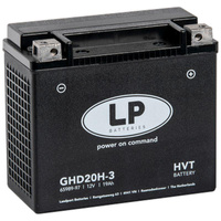LANDPORT AKUMULATOR ŻELOWY GHD20H-3 12V 19AH 176X87X153 BEZOBSŁUGOWY - ZALANY - ZASTĘPUJE GHD20HLBS L