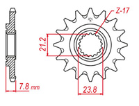 GROSSKOPF PROMOCJA ZĘBATKA PRZEDNIA 2320 13 HONDA CRF 250R '18-'21 (JTF1344.13)* (ŁAŃC. 520)