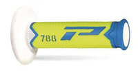 PROGRIP MANETKI PG788 OFF ROAD (22+25MM, DŁ.115MM) KOLOR JASNY NIEBIESKI/ŻÓŁTY FLUO/BIAŁY (TRÓJSKŁADNIKOWE) (788-278)
