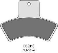DELTA BRAKING KLOCKI HAMULCOWE KH270 QUADZILLA - ZASTĘPUJĄ DB2410MX-D ORAZ DB2410QD-D