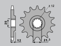 GROSSKOPF PROMOCJA ZĘBATKA PRZEDNIA 2092 13 VOR 450/530/570 '02-