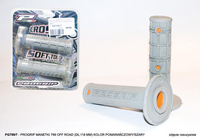 PROGRIP MANETKI PG799 OFF ROAD (22+25MM, DŁ.118MM) KOLOR SZARY Z POMARAŃCZOWYM (DWUSKŁADNIKOWE) (799-293) (PG799/7)
