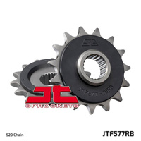 JT ZĘBATKA PRZEDNIA 441 15 Z GUMĄ YAMAHA XT 600 '87-'03, XTZ 660 '91-'98 (JTF577.15RB)* (JTF1577.15) (ŁAŃC. 520)