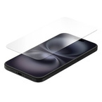 HARTOWANE SZKŁO OCHRONNE WYŚWIETLACZA QUAD LOCK - IPHONE 16 PLUS