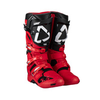 LEATT (PROMOCJA 2023/2024) BUTY CROSS 5.5 FLEXLOCK BOOTS RED KOLOR CZERWONY/CZARNY ROZMIAR 43 / 27.5 cm