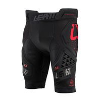 LEATT (2023/2024) SPODENKI Z OCHRANIACZAMI IMPACT SHORTS 3DF 5.0 BLACK KOLOR CZARNY ROZMIAR S
