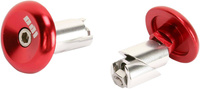 ALUMINIOWE KOŃCÓWKI KIEROWNICY CZERWONE ANODOWANE