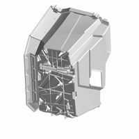 PODNÓŻEK LEWY CZARNY OEM 5455928-070